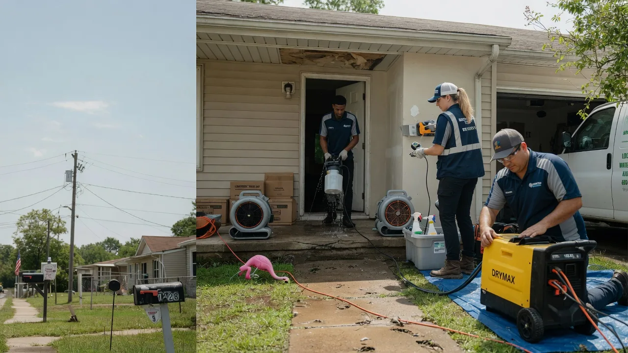 Storm Damage Water Removal in Diboll, TX near me